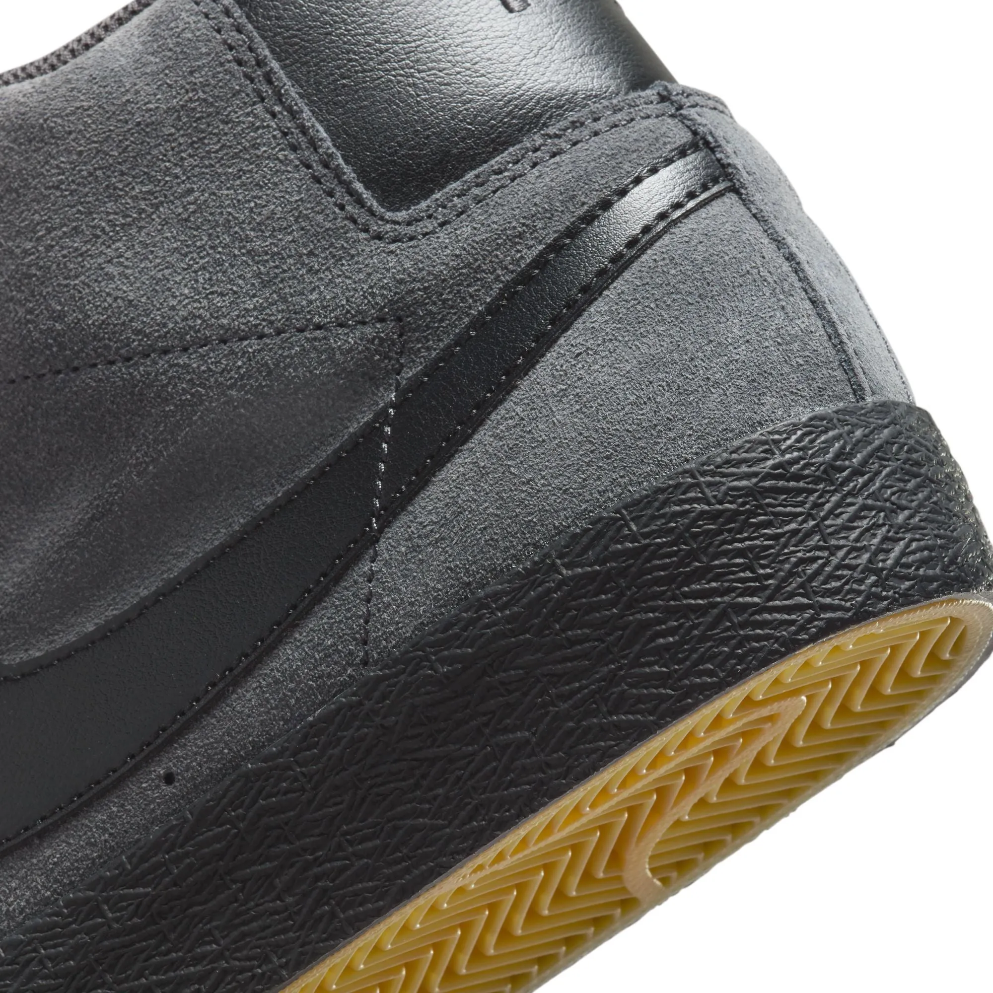 Nike SB Blazer Mid Skate Shoe - Anthracite/Black-Anthracite-Black