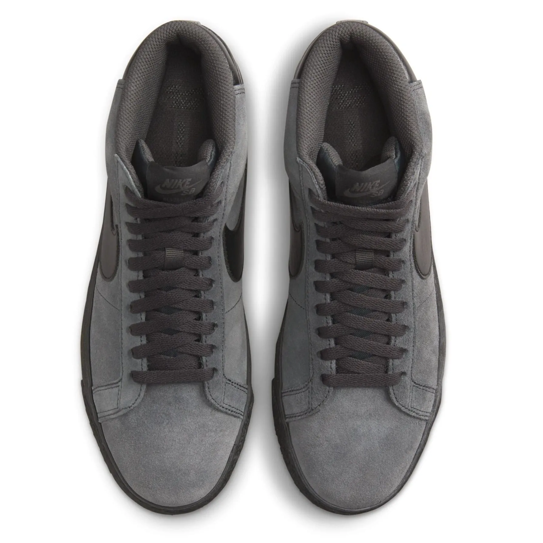 Nike SB Blazer Mid Skate Shoe - Anthracite/Black-Anthracite-Black