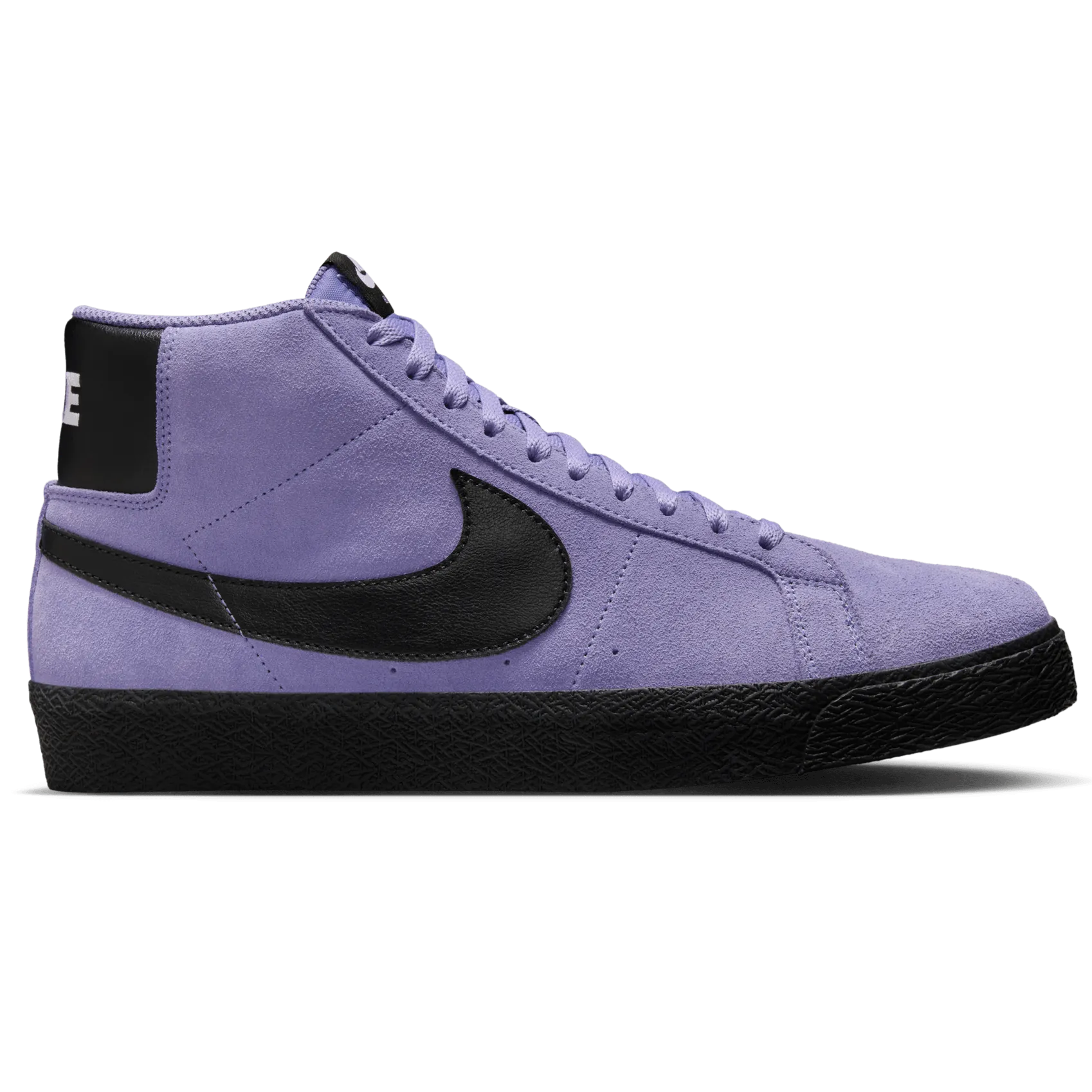 Nike SB Blazer Mid Skateboard Shoe - Dusty Amethyst/Black-Dusty Amethyst