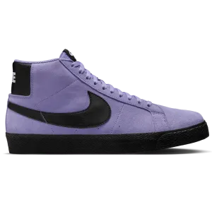 Nike SB Blazer Mid Skateboard Shoe - Dusty Amethyst/Black-Dusty Amethyst