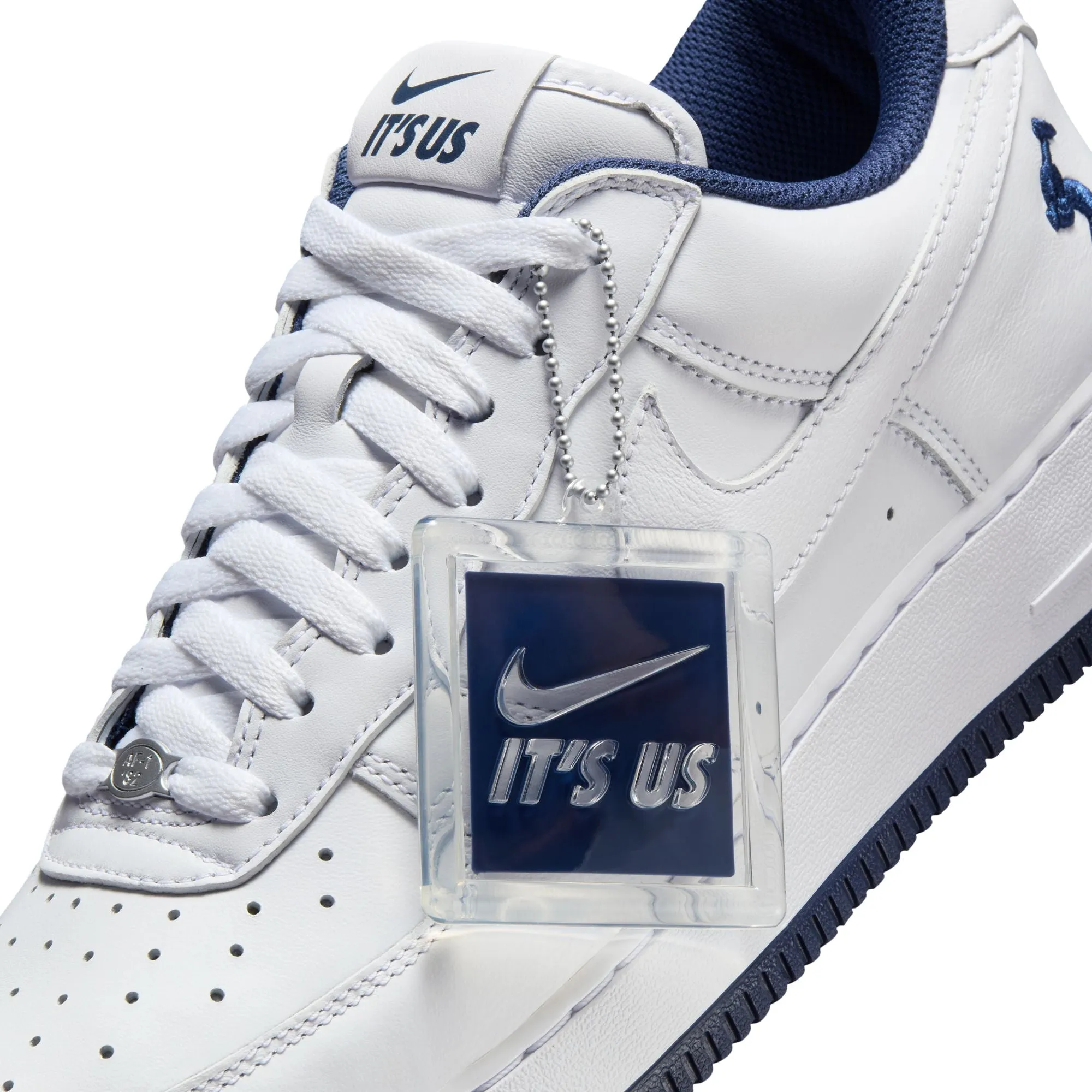 Nike Us Force 1 White/white-midnight Navy-dk Powder Blue IB5720-100