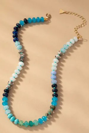 OCEAN OMBRE BEADED NECKLACE