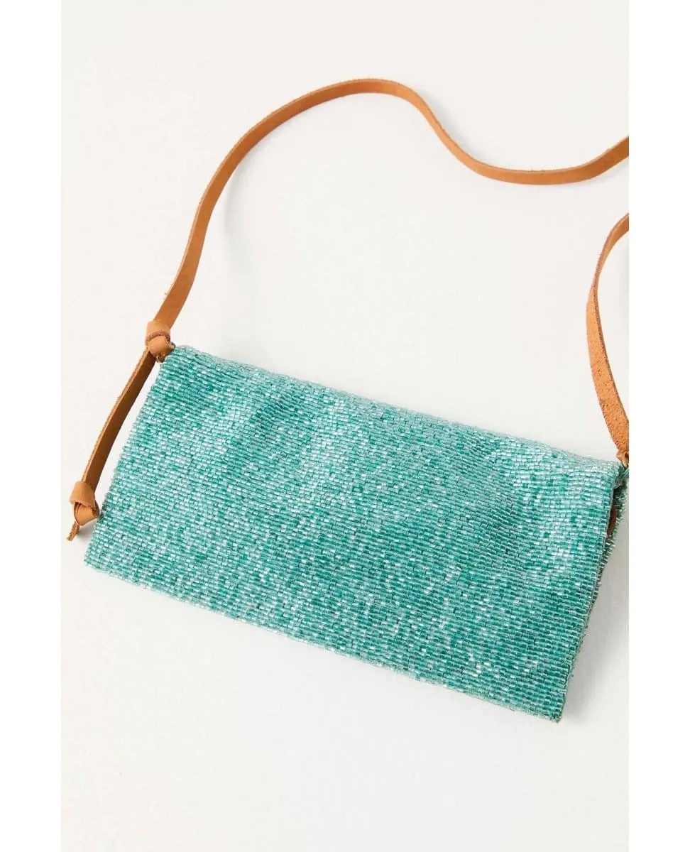 Plus One Embellished Cros Bag Spellbound Spearmint