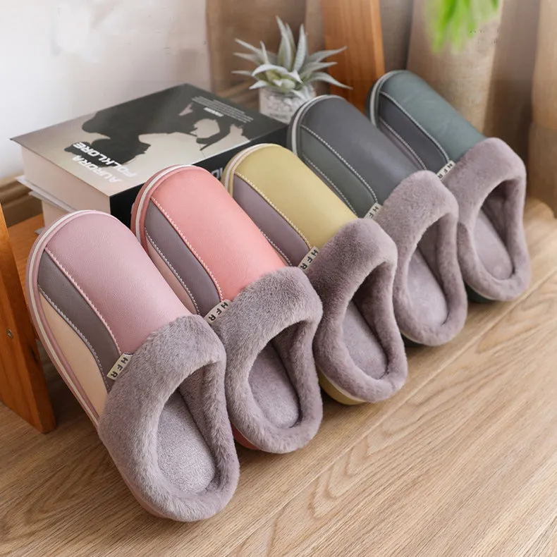 Plush Waterproof Slippers