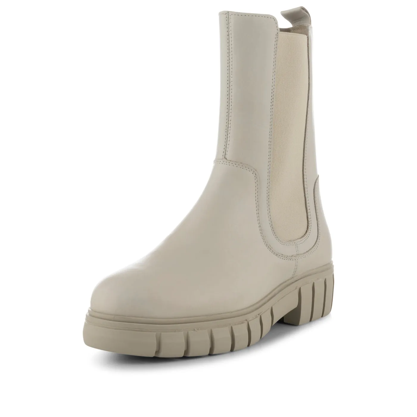 Rebel chelsea boot leather - OFF WHITE