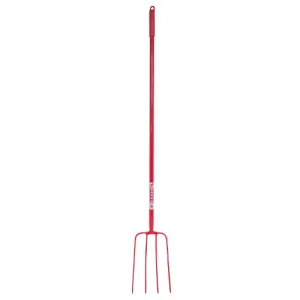 Red Gorilla 4 Prong Manure Fork