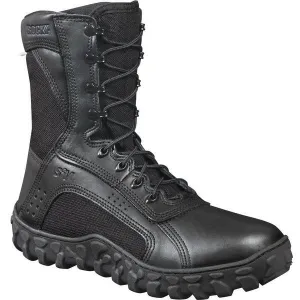 Rocky Men's 8" S2V Vented Military Duty Boot - Black