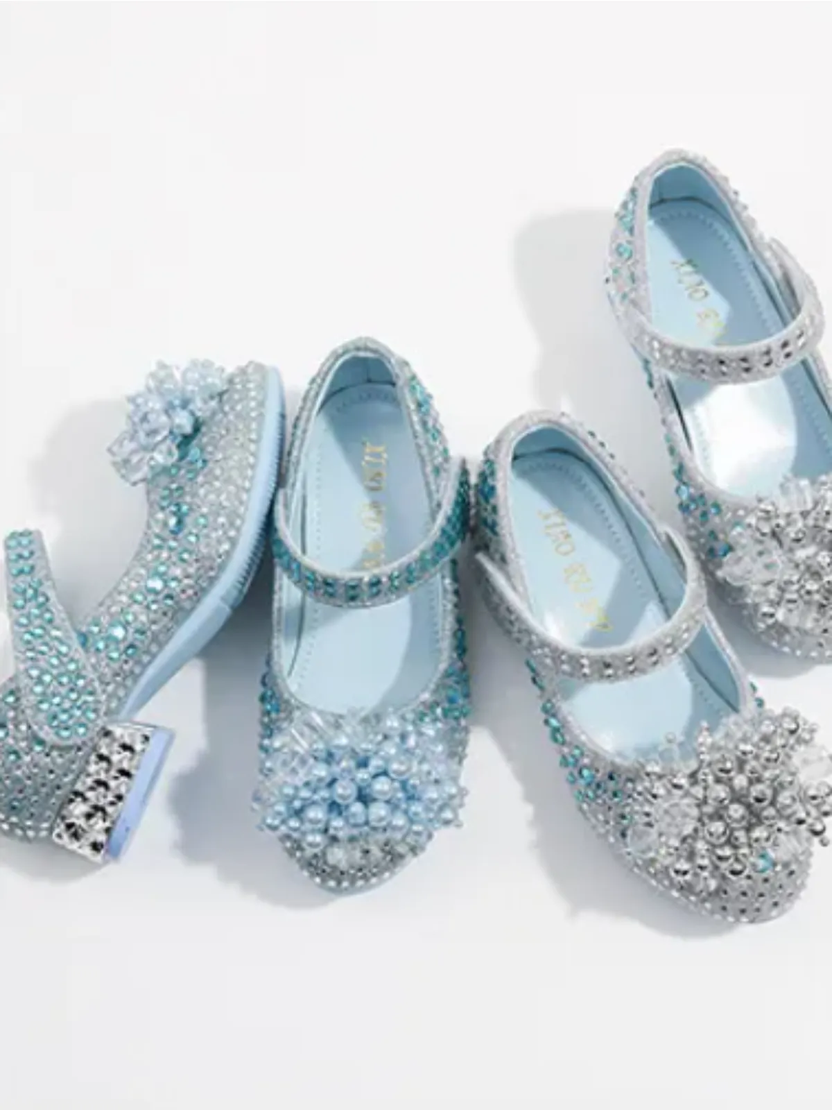 Sparkle All The Way Crystal Mary Jane Shoes By Liv and Mia