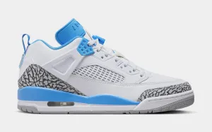 Spizike Low UNC Mens Basketball Shoes (White/Wolf Grey/Anthracite/University Blue)