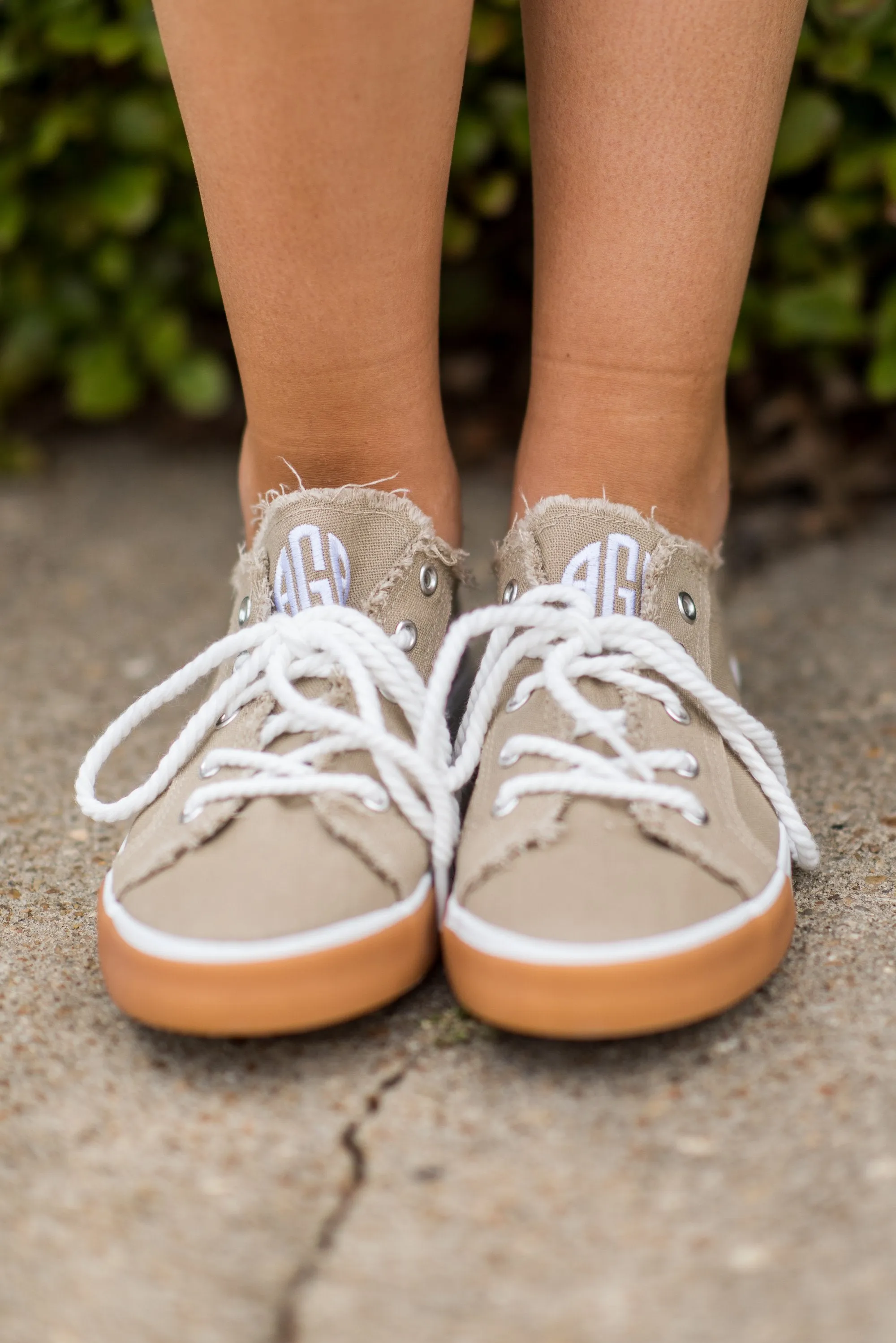 Spring Vacation Sneakers, Beige