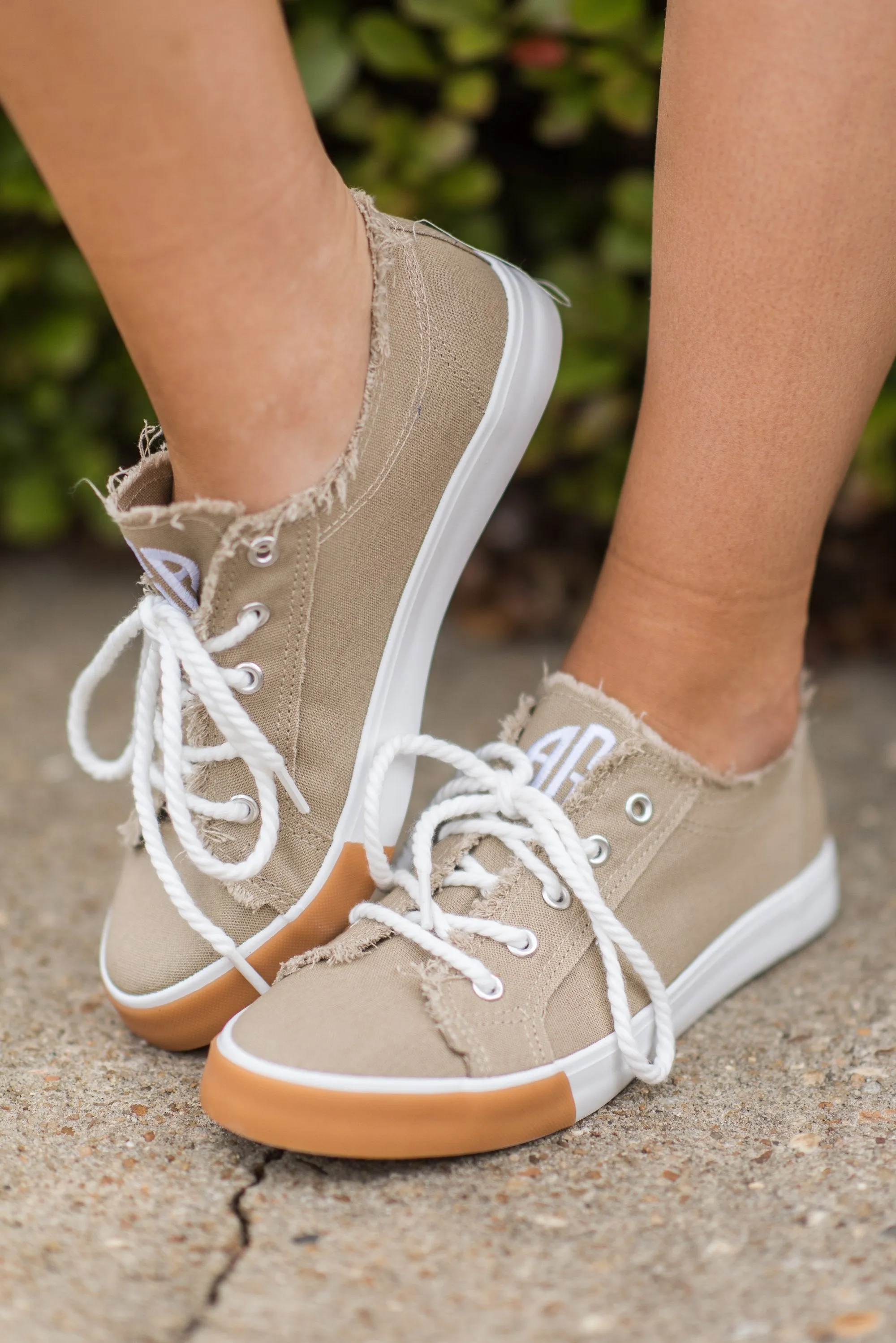 Spring Vacation Sneakers, Beige