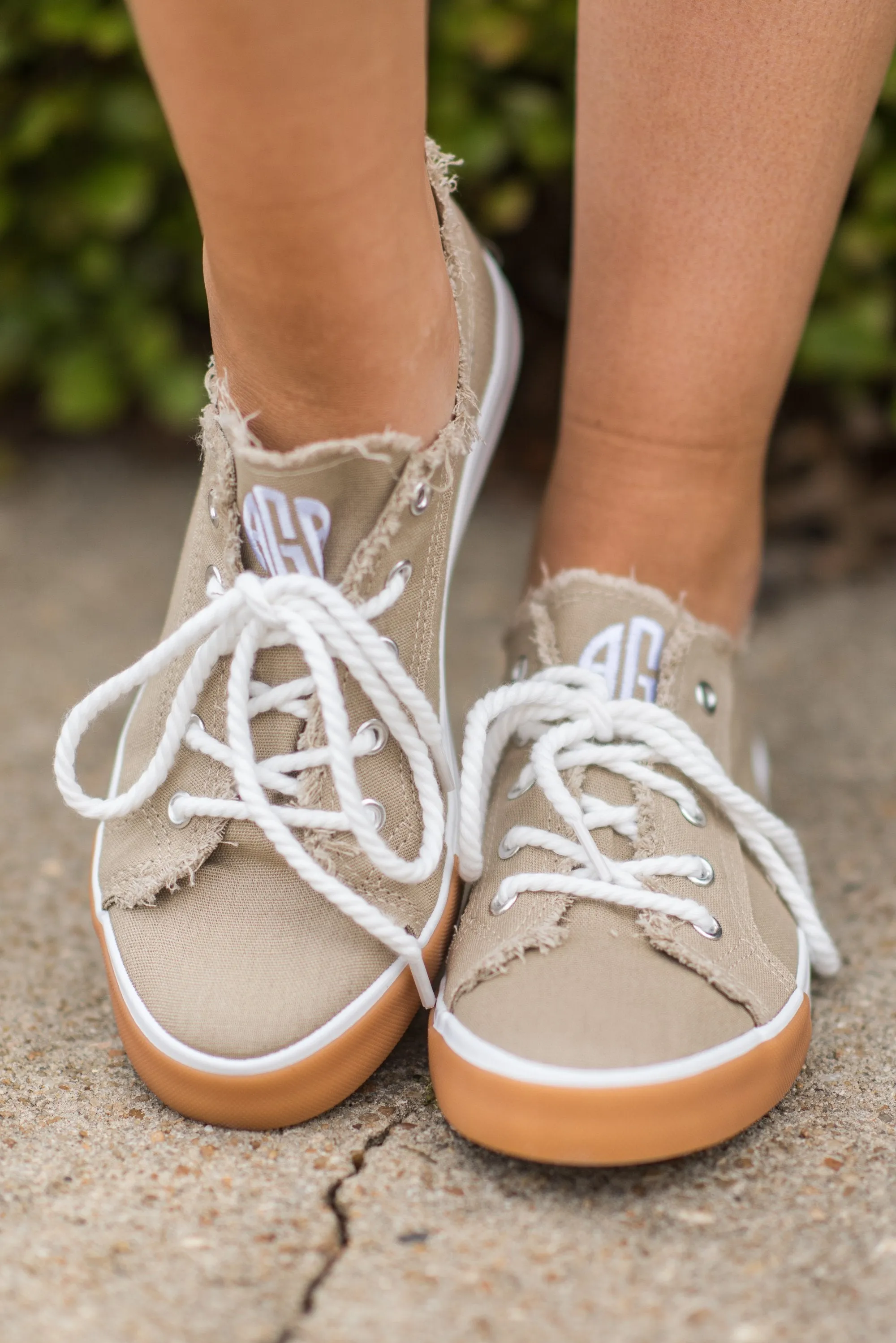 Spring Vacation Sneakers, Beige