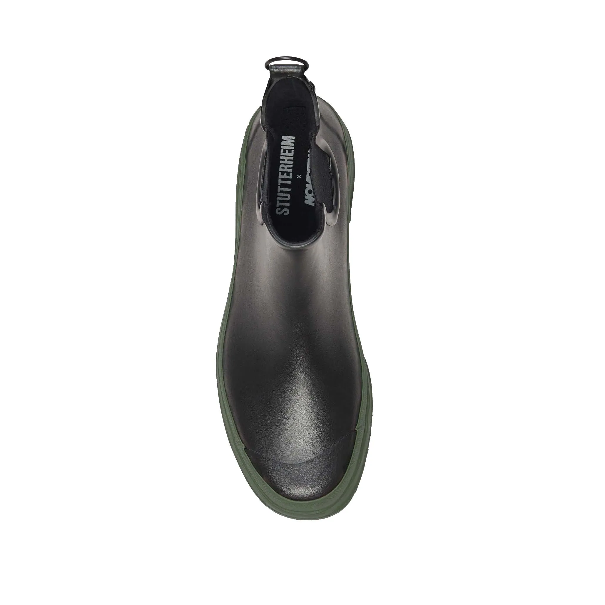 Stutterheim Chelsea Rainwalker Black/Green | Buy Stutterheim Chelsea Rainwalker Black/Green here | Outnorth