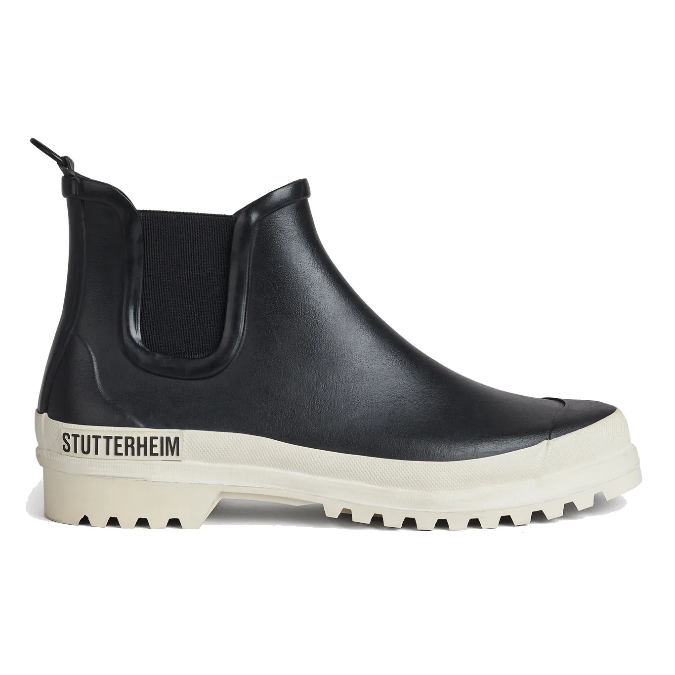 Stutterheim Chelsea Rainwalker Black/White | Buy Stutterheim Chelsea Rainwalker Black/White here | Outnorth