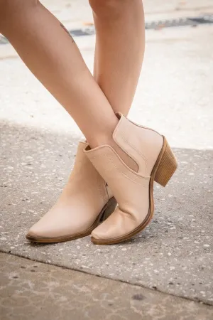 Summer Ankle Booties: Soft Leather Western Style Shoes for Women