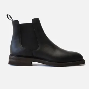 Tangier Black Kingstowne Kudu Leather Boot