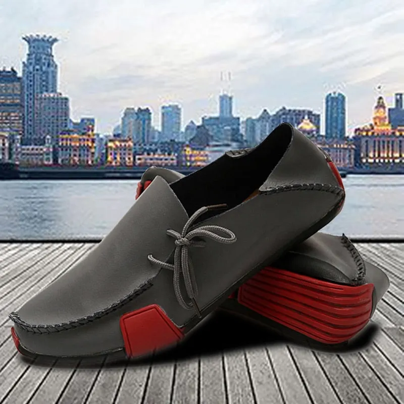 The Mattia Moccasins Slip-On Breathable Shoes | Popular Male Apparel and Accessories