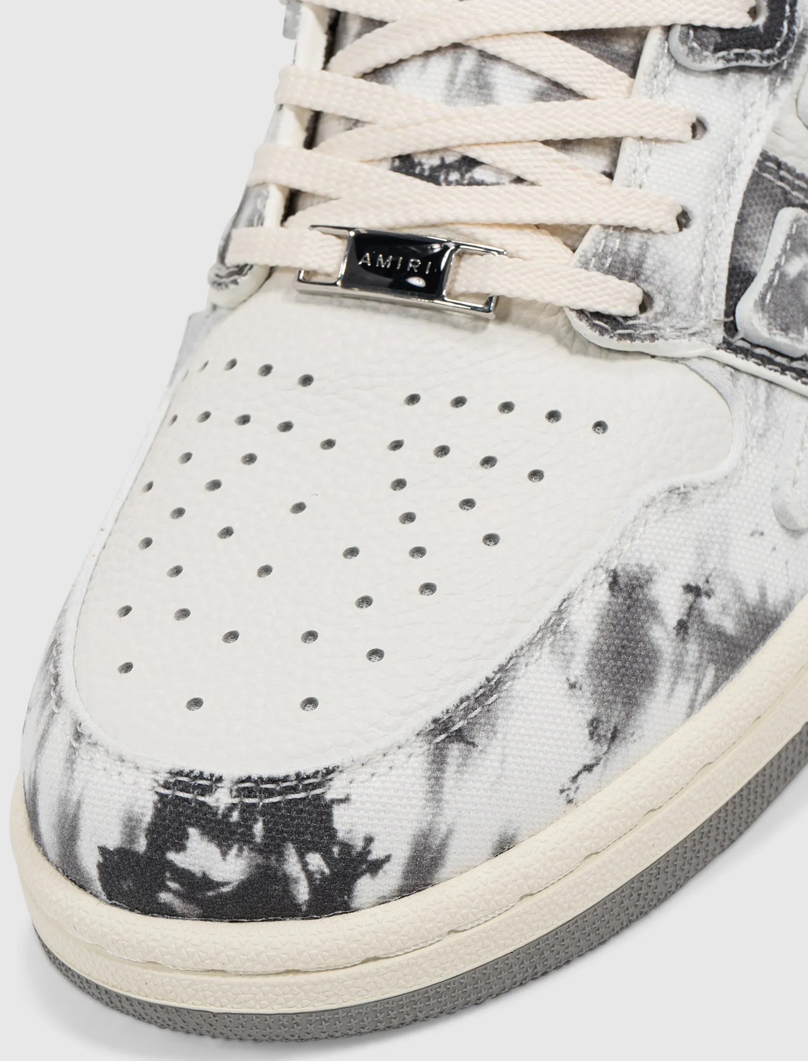 TIE DYE SKEL TOP HI "GREY"