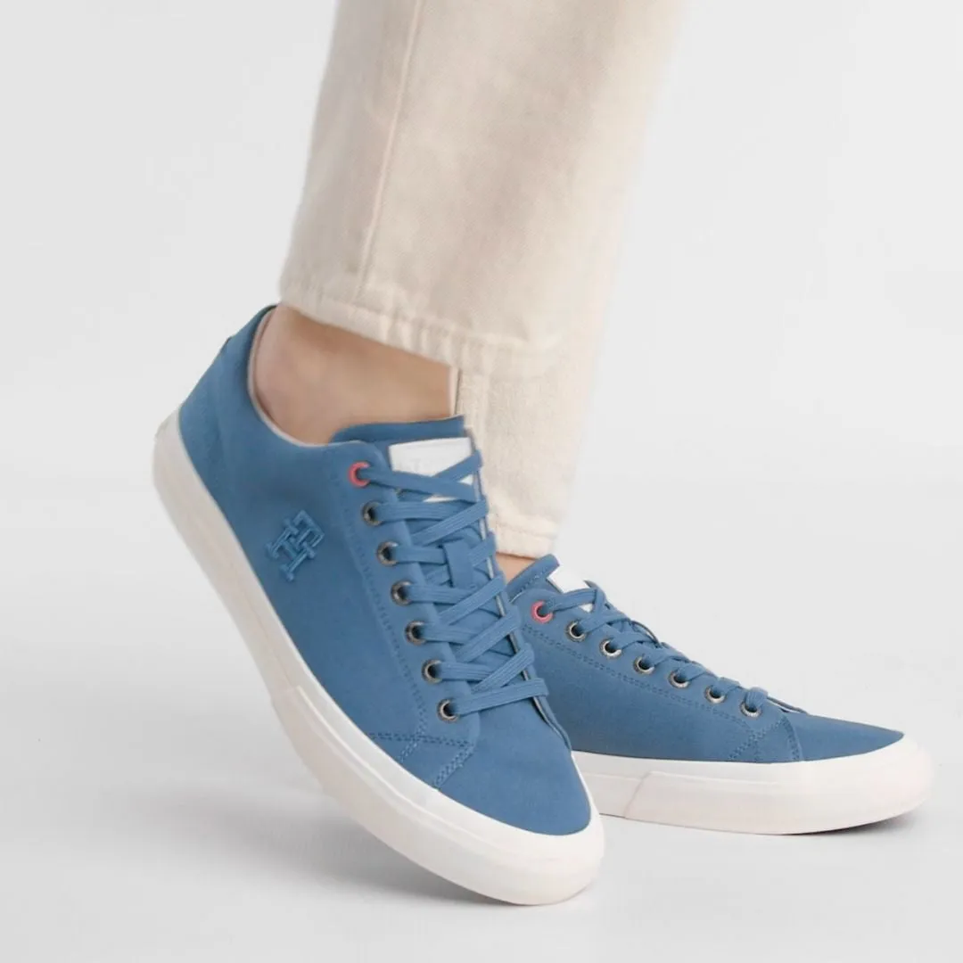 Tommy Hilfiger Th Hi Vulc Street Low Veg Dyes Men FM0FM04422-BLU