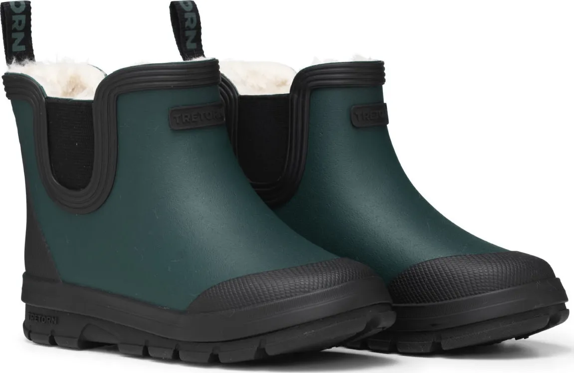 Tretorn Kids&#x27; Aktiv Chelsea Winter Black/Frosted Green | Buy Tretorn Kids&#x27; Aktiv Chelsea Winter Black/Frosted Green here | Outnorth