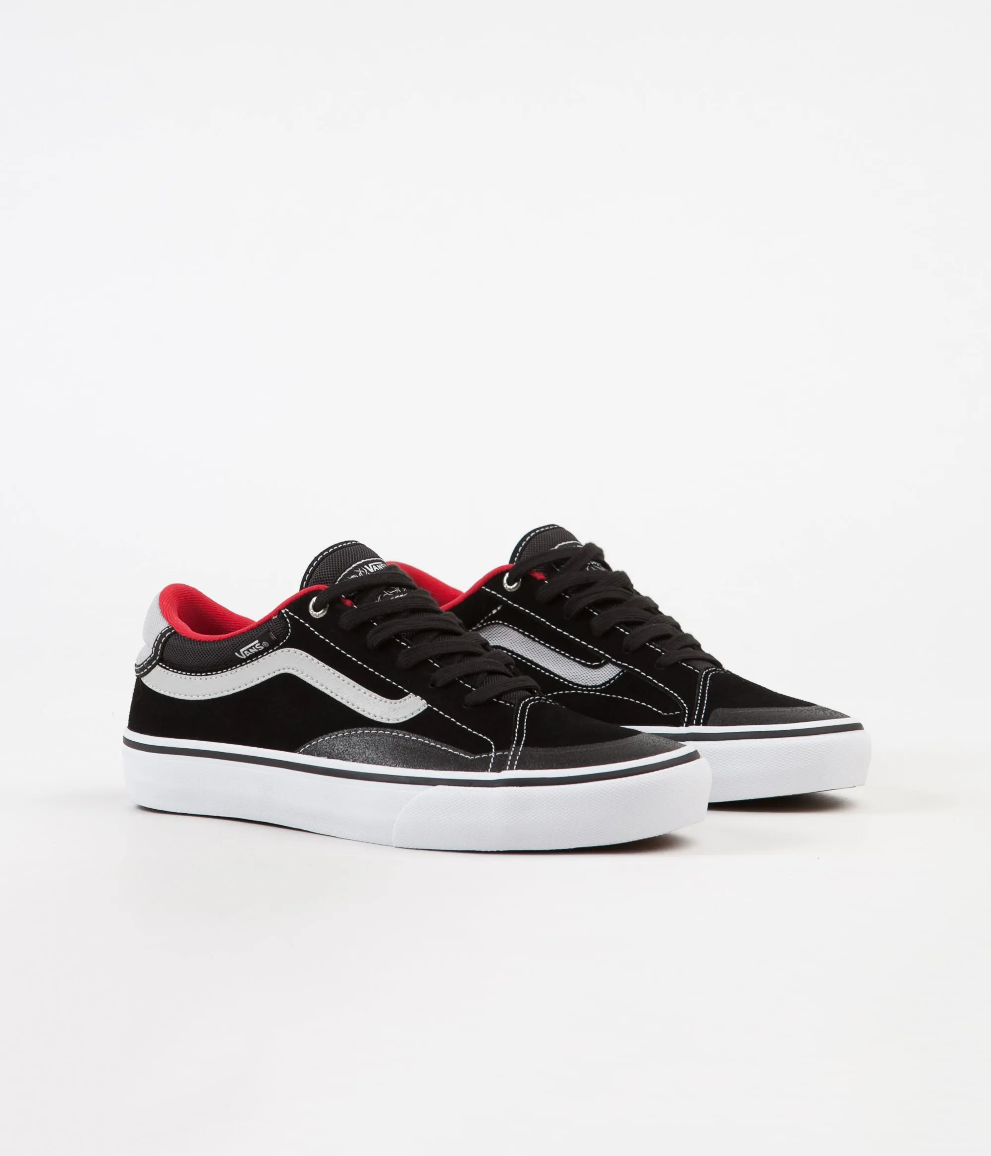 Vans TNT Advanced Prototype Shoes - Black / White / Red