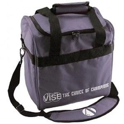 Vise 1 Ball Tote Bowling Bag Grey