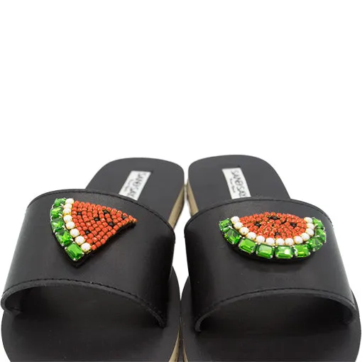 Watermelon- Waterproof Espadrille Flat