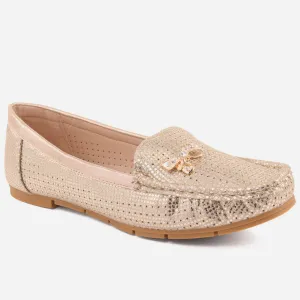 Women "ROMY" Round Toe Comfort Moccasins