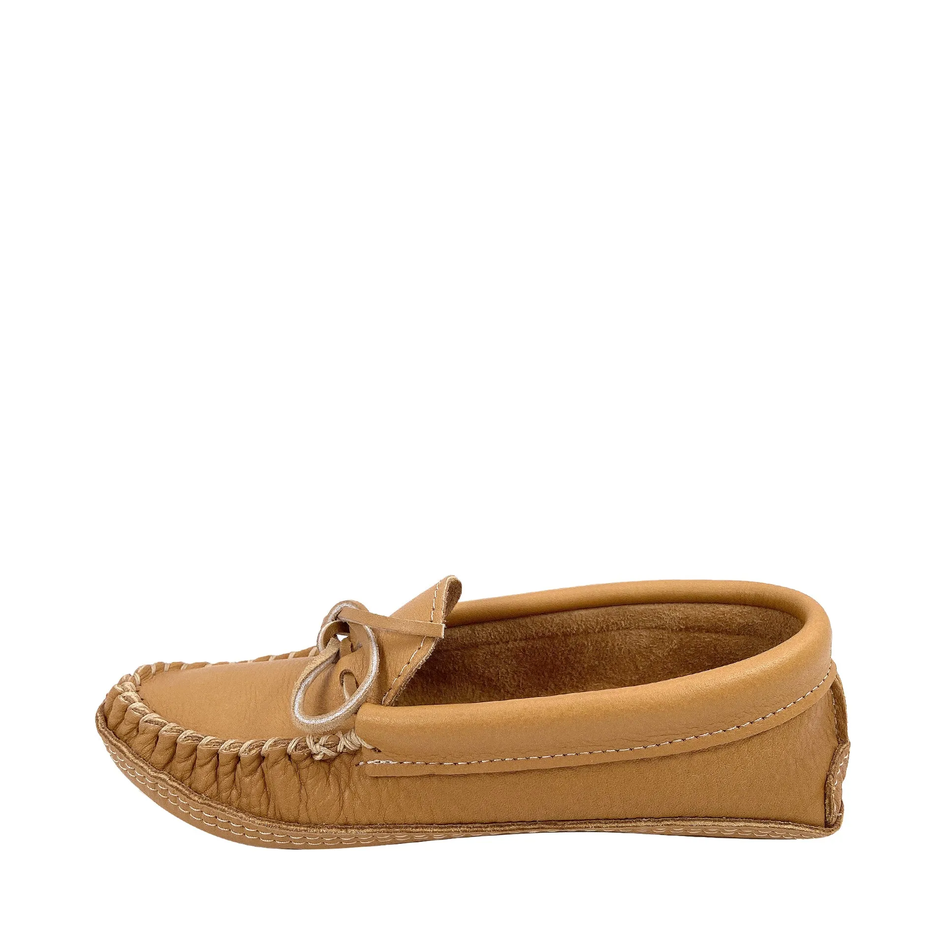 Women's Earthing Moccasins Moose Hide BB3107L