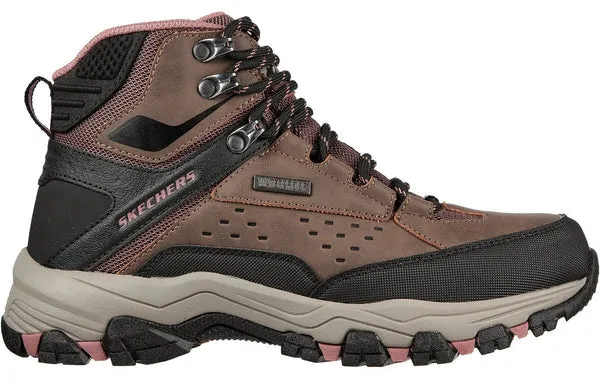 Women's Wide Fit Skechers 2E |Relaxed Fit| 158257 Selmen Hiking Waterproof Outdoor Boots