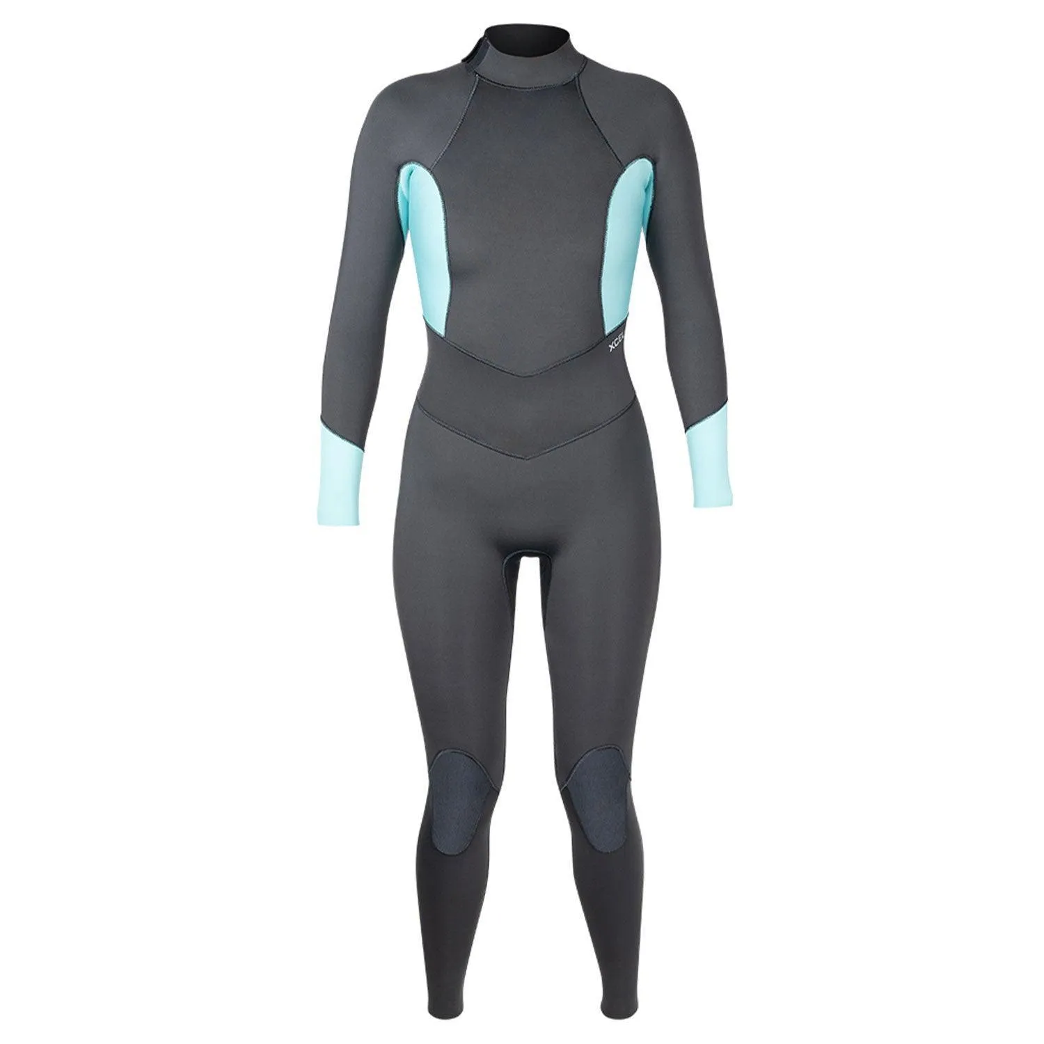 Xcel 3/2 Womens Axis Back Zip Wetsuit Graphite Blue