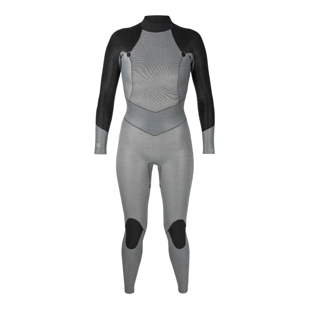 Xcel 3/2 Womens Axis Back Zip Wetsuit Graphite Blue