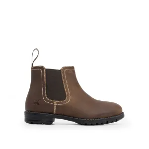 Xpert Heritage Farrier Junior Chelsea Boots Rustic Brown