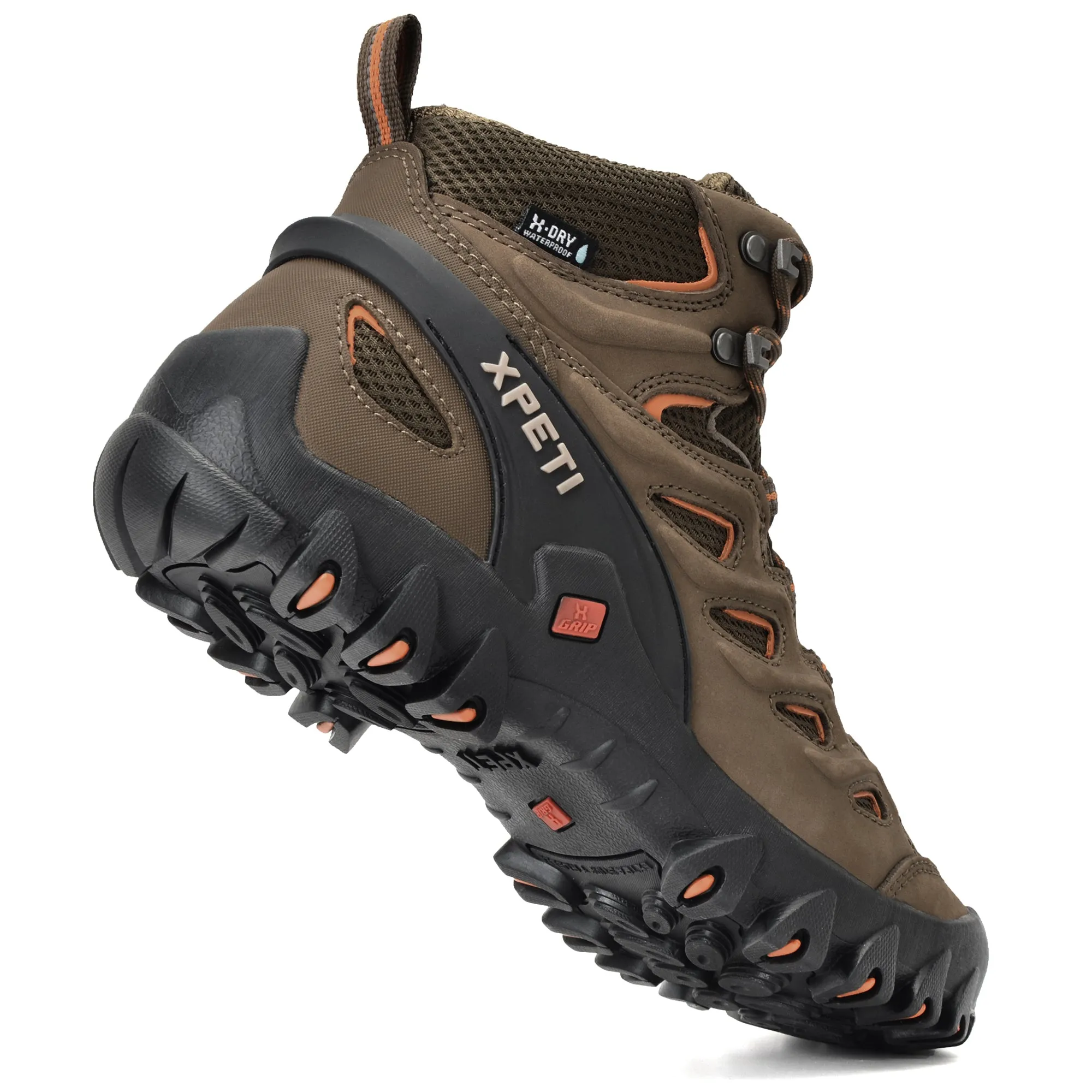 XPETI Men's Pathfinder MID Waterproof Hiking Boots