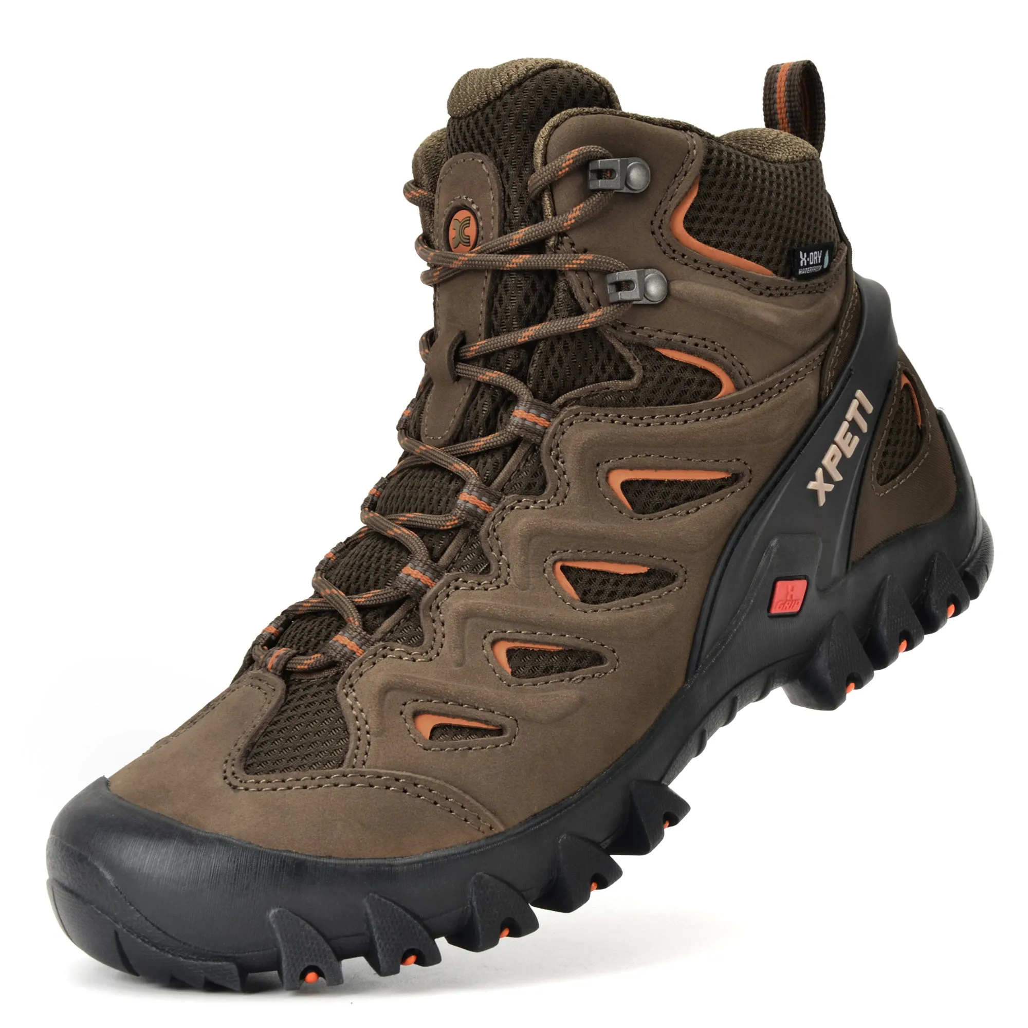 XPETI Men's Pathfinder MID Waterproof Hiking Boots